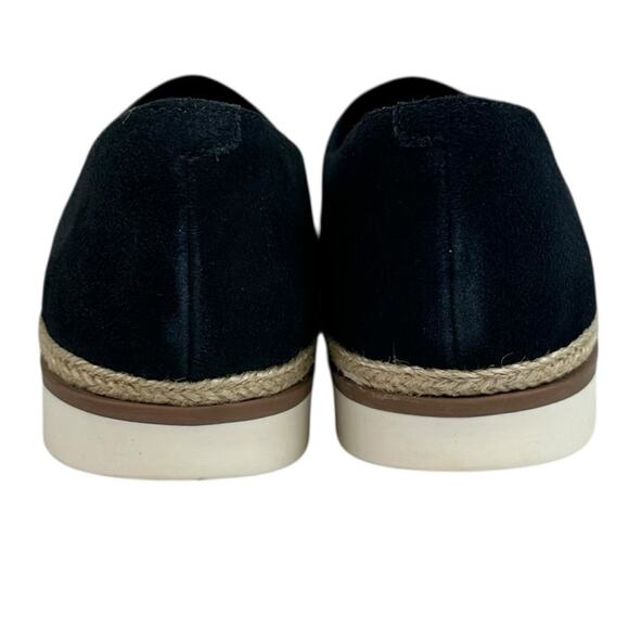 Clarks Serena Paige Loafer Flat Striped Navy Marine Size 10 - Picture 8 of 10